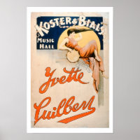 "Yvette Guilbert (c.1869-1944) te Koster en Bial"