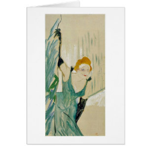 Yvette Guilbert van Henri de Toulouse-Lautrec