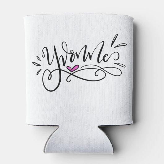 Yvonne, met de hand geschreven blikjeskoeler (Achterkant)