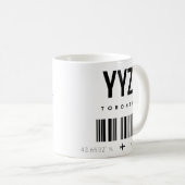 YYZ Toronto Classic Mug (Devant droit)