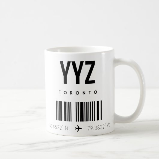 YYZ Toronto Classic Mug (Droite)
