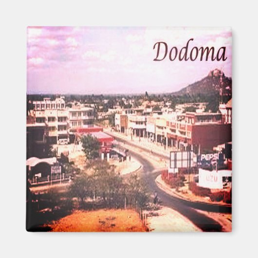 Z003 DODOMA, Tanzania, Afrika, Fridge Magneet (Voorkant)