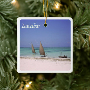 Z015 ZANZIBAR, Tanzania, Afrika, Keramisch Ornament