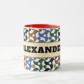 Z12-Alexander Brooks Mug – Custom Geometric Design (Centre)