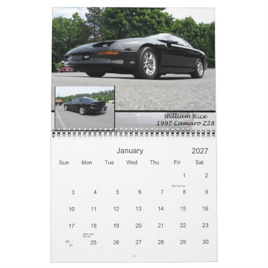 z28 #1 kalender (Jan 2027)