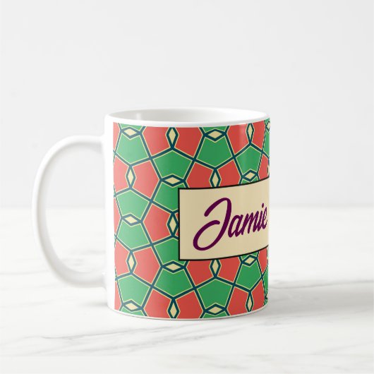 Z6-Patterned Identity Mug (Gauche)