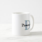 Z-7 Geometric Letter D Mug (Devant droit)