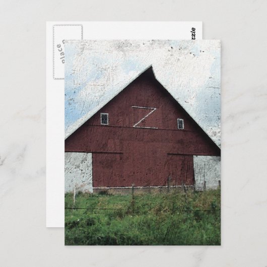 Z Barn Briefkaart (Voorkant / Achterkant)