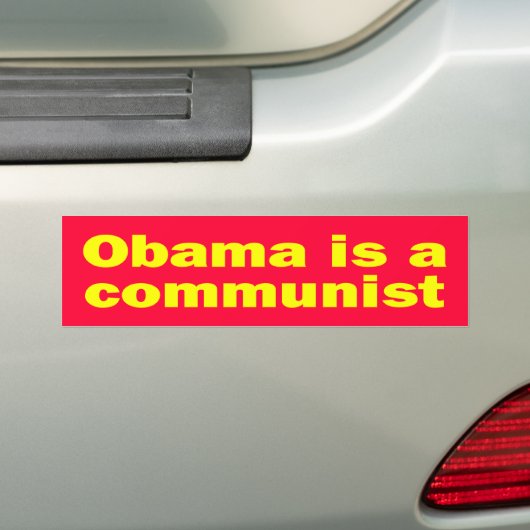 z_commie_02 bumpersticker (Op auto)