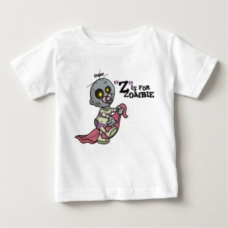 "Z" est pour T-shirt Zombie avec couverture (Fille