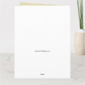 Z het Iers die Keltische Klaver zegenen Kaart (Achterkant)