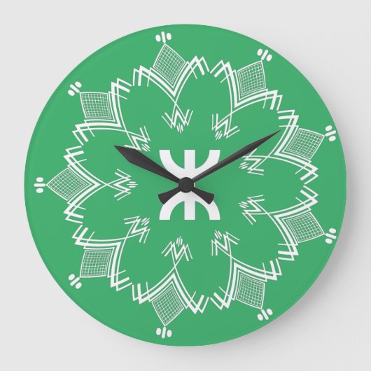 Z imazighen grote klok (Voorkant)