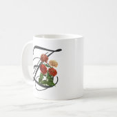 Z initial, Zinnia Coffee Mug (Devant gauche)