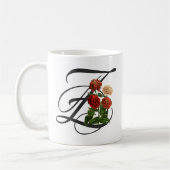 Z initial, Zinnia Coffee Mug (Gauche)