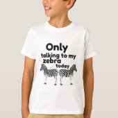 Z is voor Zebra T-shirt (Voorkant)