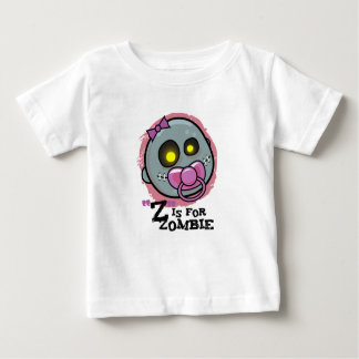 "Z" is voor Zombie (Girls) Baby T-shirt