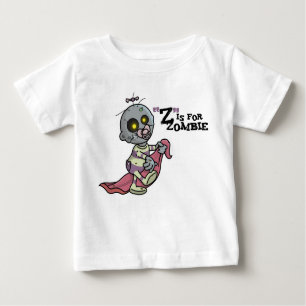 "Z" is voor Zombie (meisjes) Baby T-Shirt