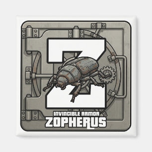 Z is voor Zopherus (Ijerpantserkever) –GTA Stijl A Magneet