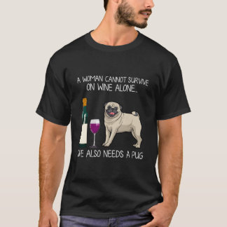 Z Kan Niet Overleven Alleen Wijn Ze Heeft Ook Een T-shirt