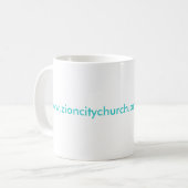 Z Koffiebeker met Zion City Logo Koffiemok (Voorkant links)