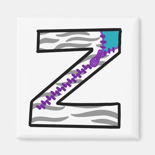 "Z" Magnet Magneet (Voorkant)