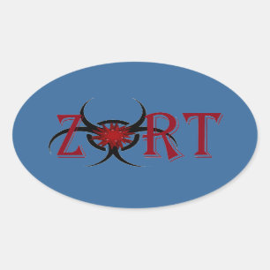 Z.O.R.T. Autocollant ovale