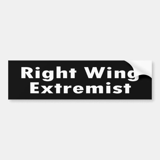 Z_right_wing2 Bumpersticker (Voorkant)