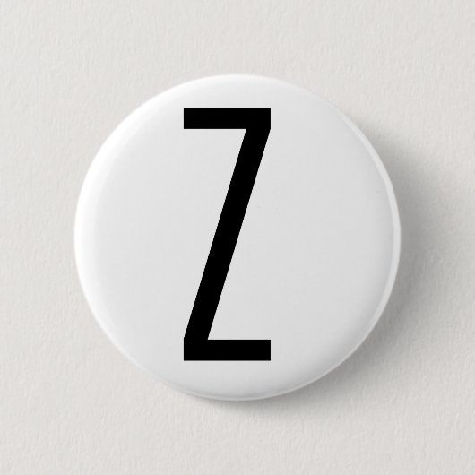 Z RONDE BUTTON 5,7 CM (Voorkant)