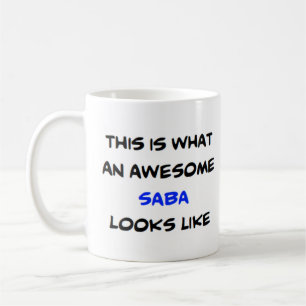 z saba, geweldig koffiemok
