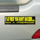 z Succeed BS Scapegoat Bumpersticker (Op auto)