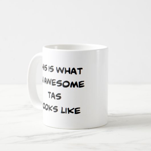 z tas, geweldige koffiemok (Voorkant links)