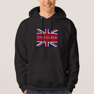 Z uitgeput Engeland Union Jack Britse straattaal Hoodie