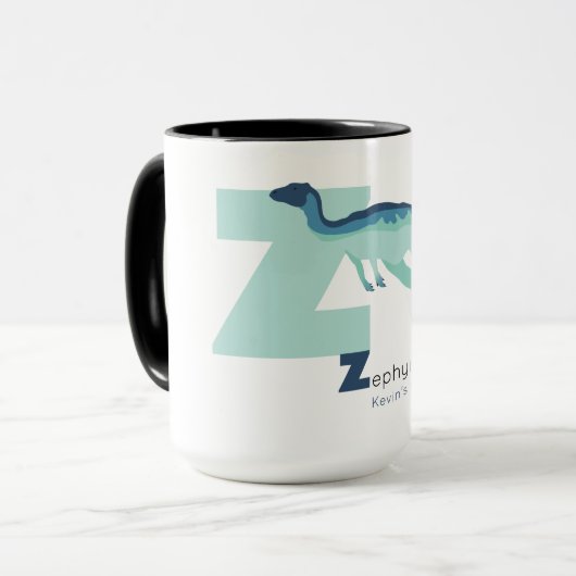 Z zoals Zephyrausorus Mok (Voorkant links)