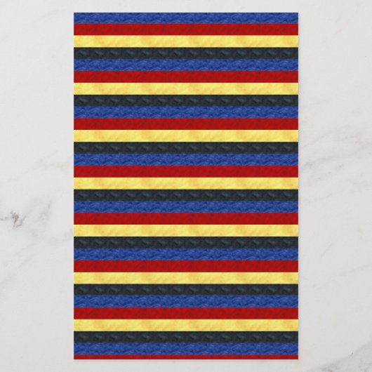 Z Zulu Nautical Mini Wrapping Paper | Basis Flyer (Achterkant)
