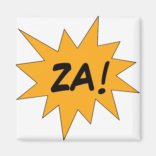 ZA! MAGNEET (Voorkant)