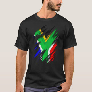 Za Zaf Zuid-Afrikaanse vlag van Zuid-Afrika T-shirt