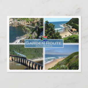 ZA Zuid-Afrika - de route voor de tuin - Briefkaart