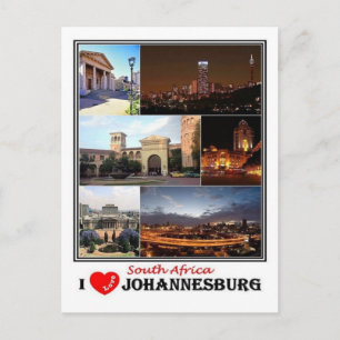 ZA Zuid-Afrika - Johannesburg Joburg - Briefkaart