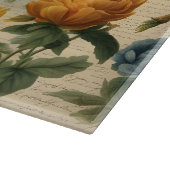 Zaad Catalogus Bloemen Over Script Snijplank (Hoek)