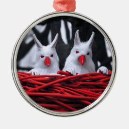 Zaad in de zand metalen ornament