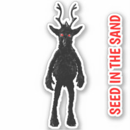 Zaad in de zand sticker