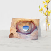 Zaad van de ruimte / gevouwen Kaart (Gele Bloem)