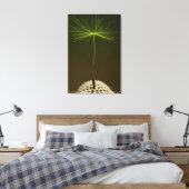 Zaad van een Dandelion foto op Canvas (Insitu (Slaapkamer))