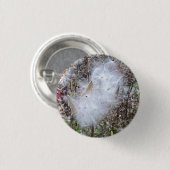 Zaad van Milroos en zijde Ronde Button 3,2 Cm (Voorkant /achterkant)