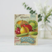  zaadadvertentie briefkaart (Staand voorkant)