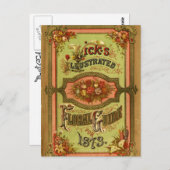  zaadcatalogus briefkaart (Voorkant / Achterkant)