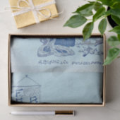  zaadcatalogus Buitenlandse bollen, A. Blanc Co. Tissuepapier (Geschenk)