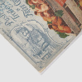  zaadcatalogus Hale's Peaches Tissuepapier (Detail)