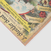  zaadcatalogus J. Steckler, 1899 Tissuepapier (Detail)