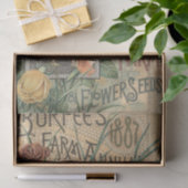  zaadcatalogus Mozaïek Burpee's 1887 Tissuepapier (Geschenk)